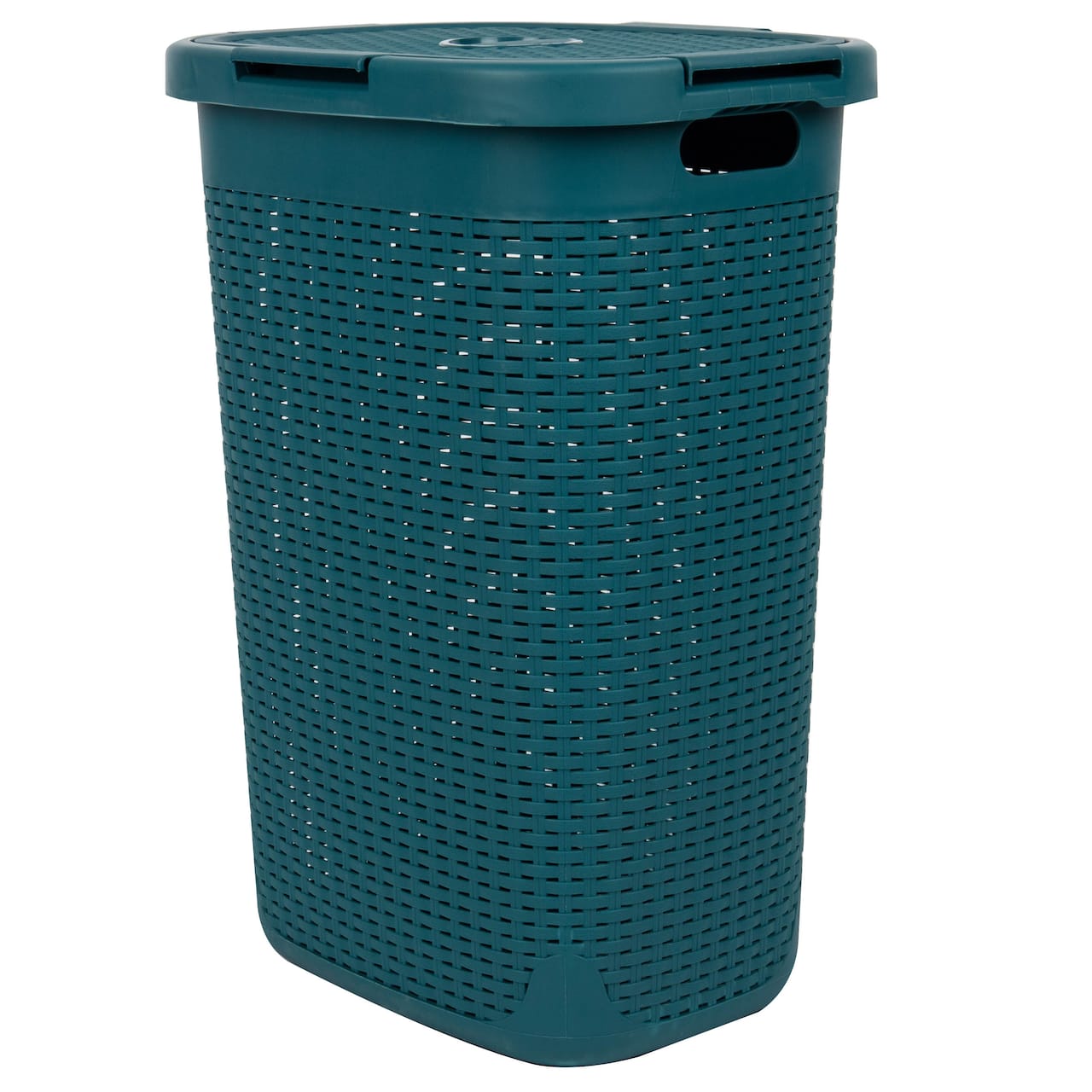 Mind Reader 60L Hamper Laundry Basket with Cutout Handles